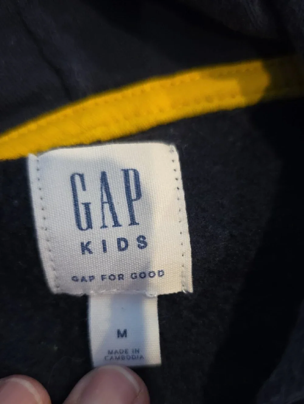 GAP Navy Hoodie Boys Size medium